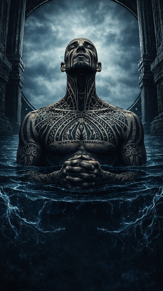 Portrait of Ilmuth, a fictional Dark Masons character