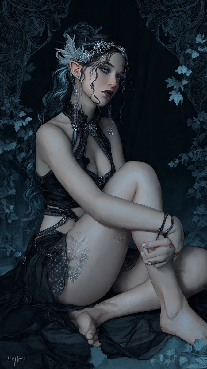 Portrait of Margoleth, a fictional Dark Masons character