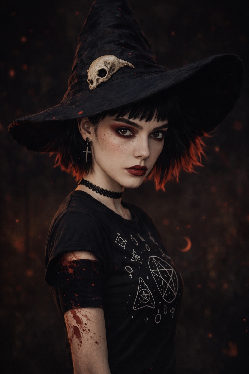 Portrait of Ostanna, a fictional Dark Masons character