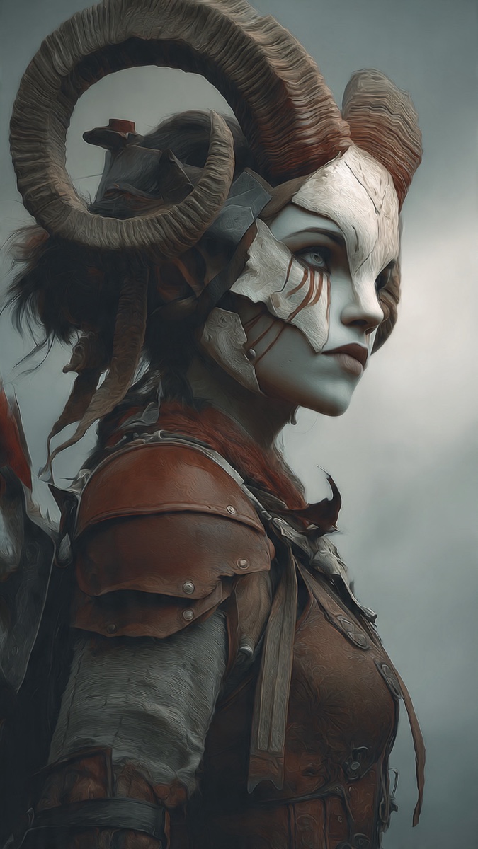 Portrait of Pearl, a fictional Dark Masons character