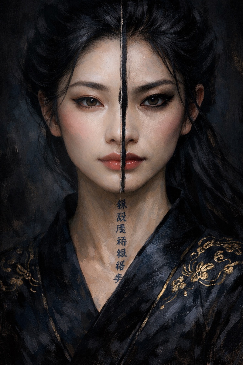 Portrait of Seo-Yun, a fictional Dark Masons character