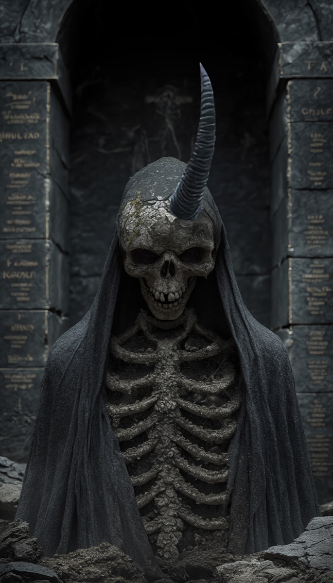 Portrait of Terraphmaw, a fictional Dark Masons character